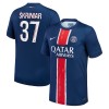 Camiseta de fútbol Paris Saint-Germain Skriniar 37 Primera Equipación 2024-25 - Hombre